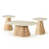 3 Pieces: Coffee Table, 2 End Tables est en rupture de stock