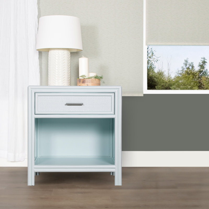 Aruba 1 - Drawer Nightstand, Citrus Orange