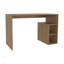 Bureau d'ordinateur en chêne naturel avec rangement ouvert et tablette ouverte-1557687758