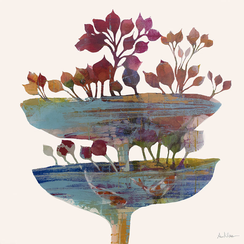 New Day IV Painting by Alexander NikAnpour, Image Brush Gel