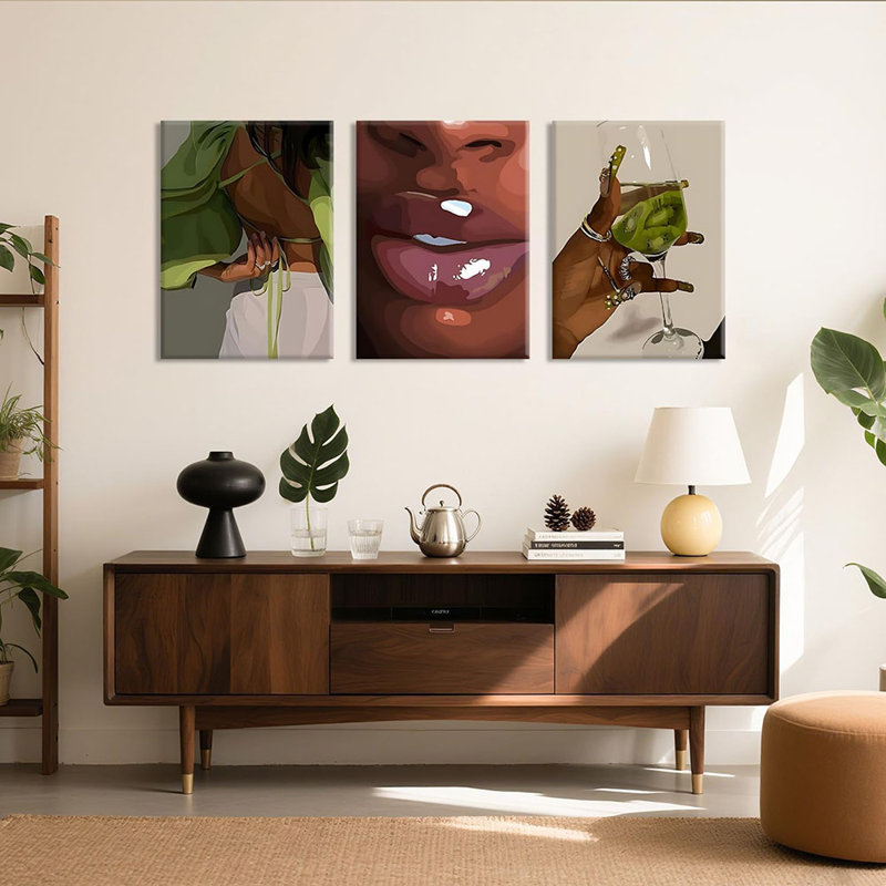 3 Piece Wrapped Canvas Print