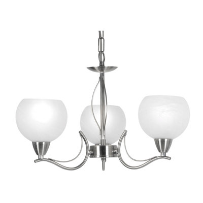 Tina 3 - Light Shaded Chandelier