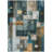 Machine Washable Indoor/Outdoor Chantille ACN1123 Teal Rug-109489854
