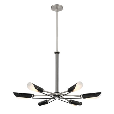 6 - Light Dimmable Sputnik Sphere Chandelier