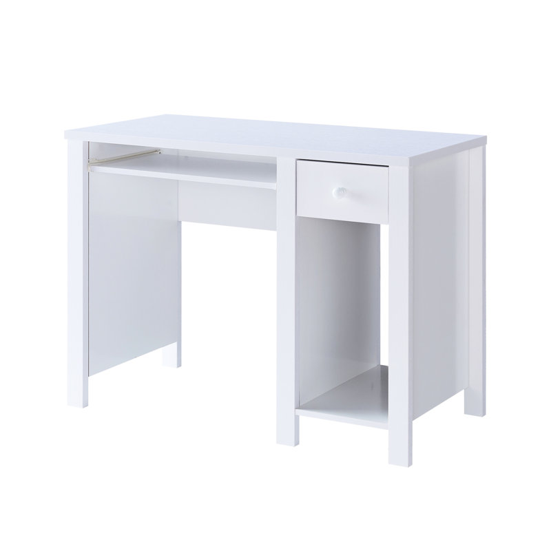 Table d'écriture pour ordinateur portable avec tiroir pour bureau / maison, 39 po