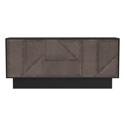Beader 71'' Wide Solid Wood Sideboard