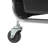 YaoTown 34'' H x 12'' W 6-Tier Multifunctional Salon Trolley Cart with Wheels