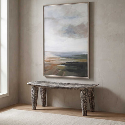 Banc en bois Uttermost Fade To Black