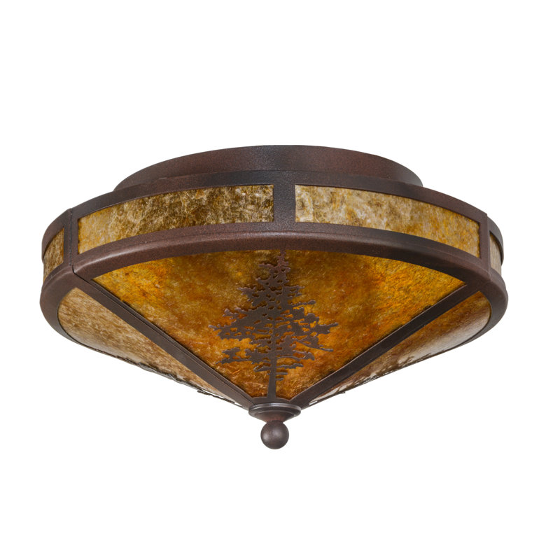 Mica Semi Flush Mount
