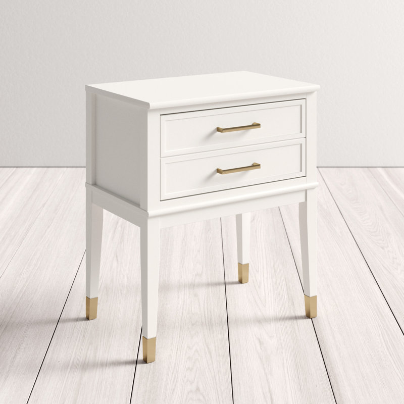Westerleigh 1-Drawer Nightstand, White