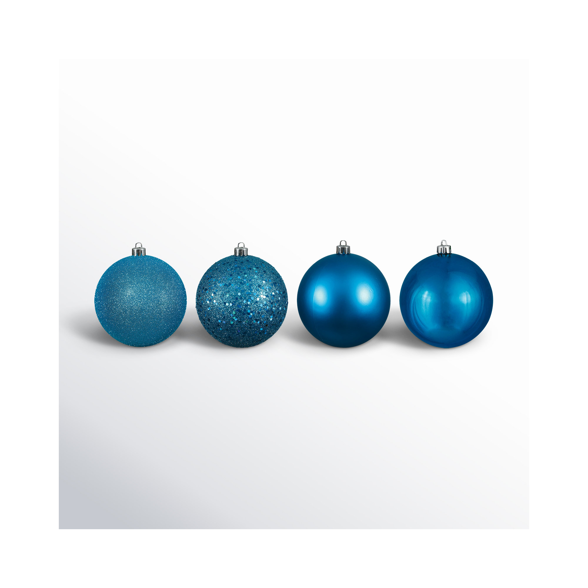 Holiday Décor Ball Ornament, Turquoise
