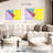Avery Abstract Geometric Colorblock-108102163