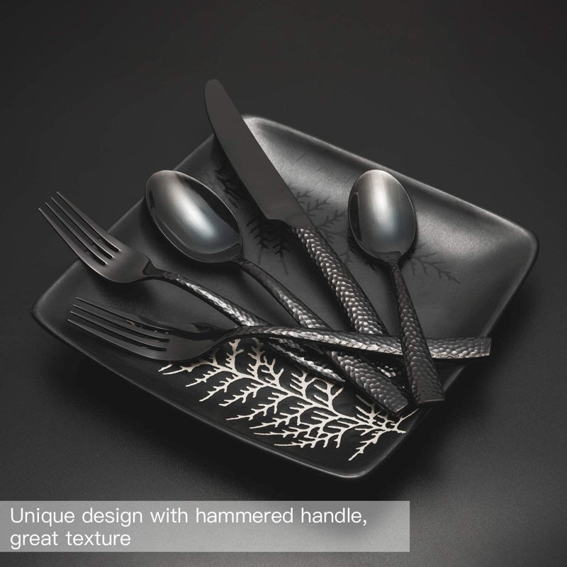 Brayden Studio® Brayden Studio® Stainless Steel Flatware Set - Service for 4