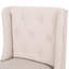 Ensemble de 2 tabourets de comptoir rembourrés en tissu rembourrés pour comptoir de cuisine ou bar-355293129