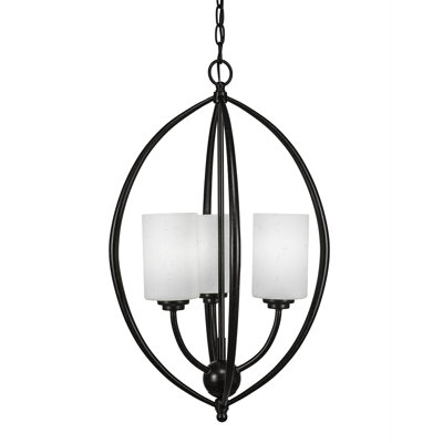 Lustre géométrique unique à 3 lumières Albreda