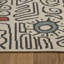 Tapis d'intérieur / extérieur à motif abstrait éclectique Tribu-191751020