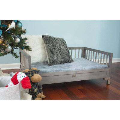 Faux Suede Pet Bed