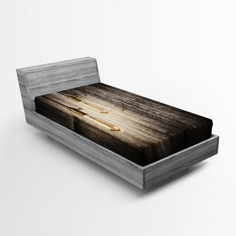 Microfiber Fitted Sheet, Twin Fitted Sheet