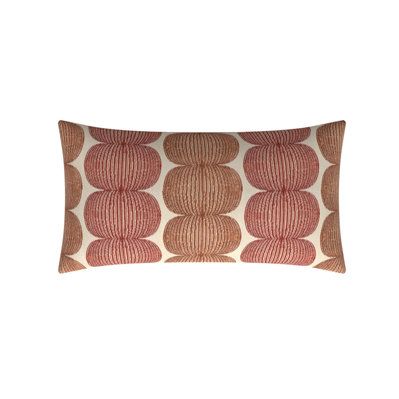 Canton Rectangular Pillow Cover & Insert, 16"H x 30"W, Snowcone