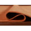 Tapis uni uni orange Gabbeh 9x12