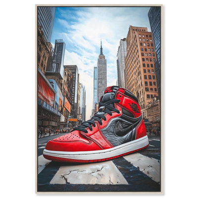 Sneaker of New York Canvas Sneakerhead Posters by