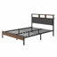 Table de chevet avec lit doux-1131998475
