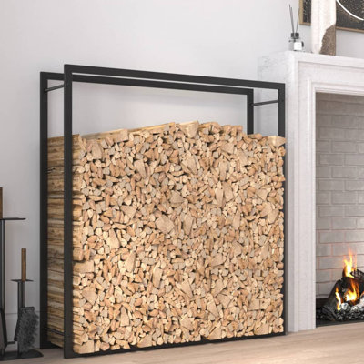 Iohannes 19.7'' W Steel Log Rack