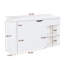 31.5" Shoe Storage Bench, White Entryway Organizer with Cushion Seat, Flip Shoe Rack & Hidden Storage