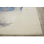 Tapis abstrait ivoire / bleu Fusaro-27814330