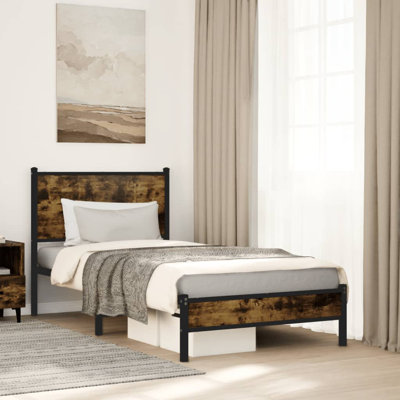 Borough Wharf Metal Bed Frame Without Mattress