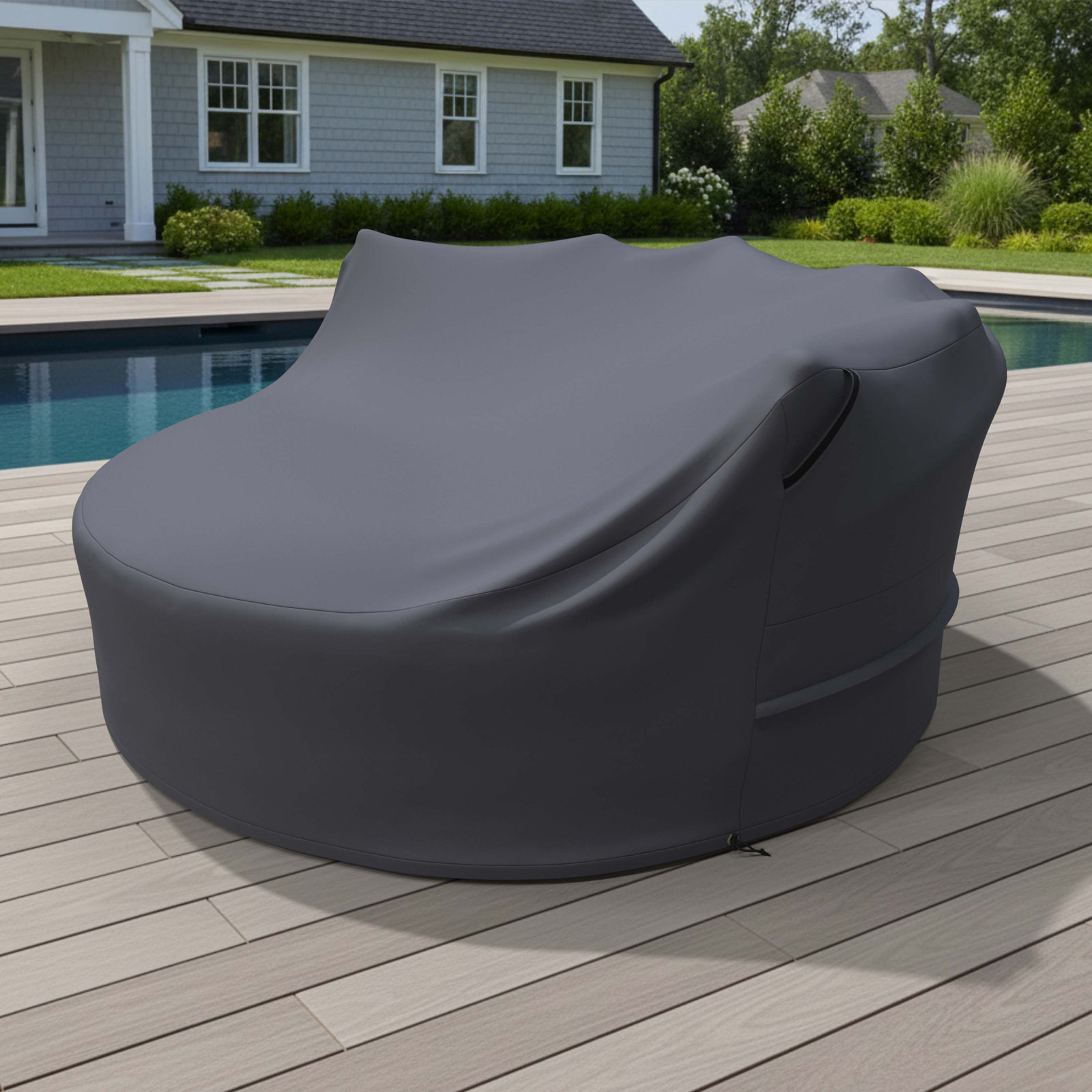 Renfri 67'' Wide Circle Patio Daybed Cover