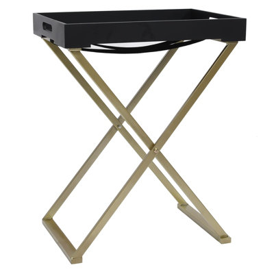 Thornport Cross Legs End Table