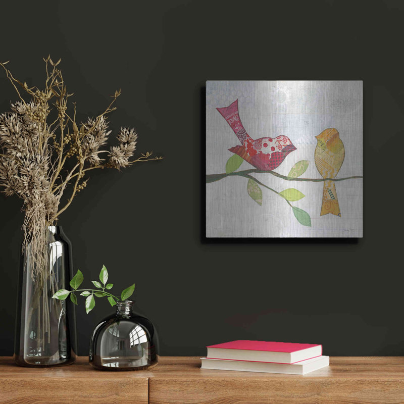 «Catching Up II» par Courtney Prahl, Luxe Métal Art, H 12 po x l 12 po
