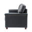 Ensemble de salon en cuir véritable 2 pièces Ansela-86448876