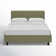 Lit plateforme tapissier Pyburn