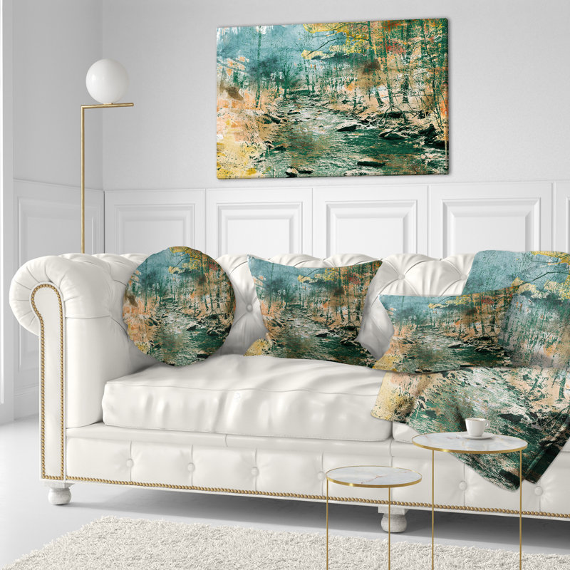 Coussin lombaire Landscape Rocky River