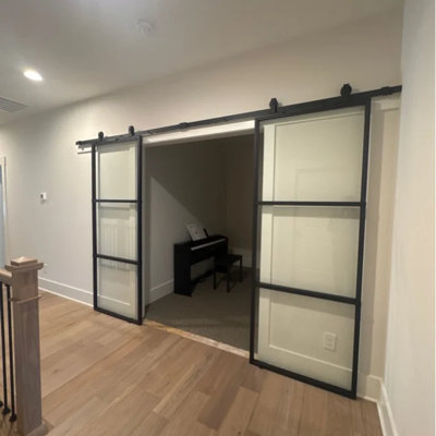 Double Panelled Sliding Barn Door