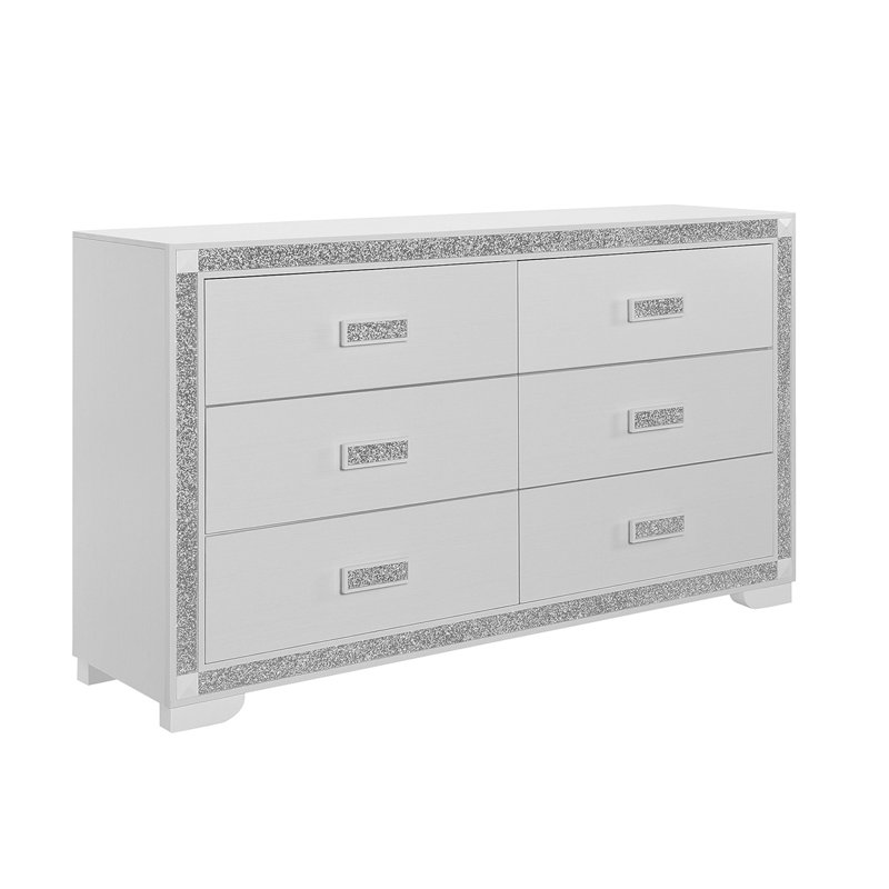 Commode Soulmarie, Blanc