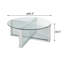 Table basse, miroir et faux cristaux