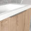 Meuble-lavabo mural de 30 pouces avec lavabo et armoire latérale, solution de rangement moderne pour salles de bain élégantes-2074324147