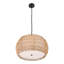 Luminaire suspendu tambour tissé 3 lumières Amenadiel