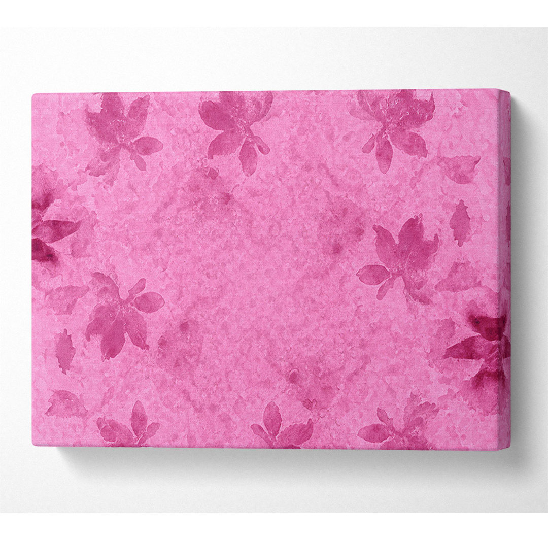 Pink Delicate - Kunstdrucke auf Leinwand - Wrapped Canvas