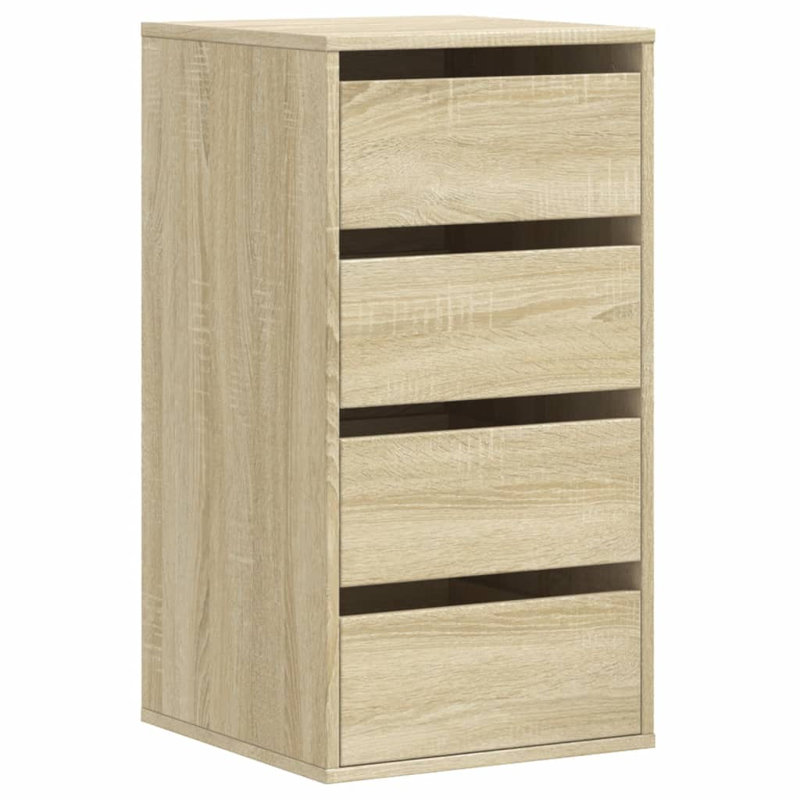 Staika Standard Accent Chest, Sonoma Oak, 76cm H x 40cm W x 41cm D