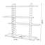 Étagères murales en fer Cubby Shelfs, tablette décorative moderne pour chambre, salle de bain, cuisine, salon