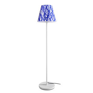 Swap 150cm White Traditional Floor Lamp Set