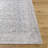 Vivir x Livabliss Lorelai Light Sliver Machine Washable Area Rug-1704602615