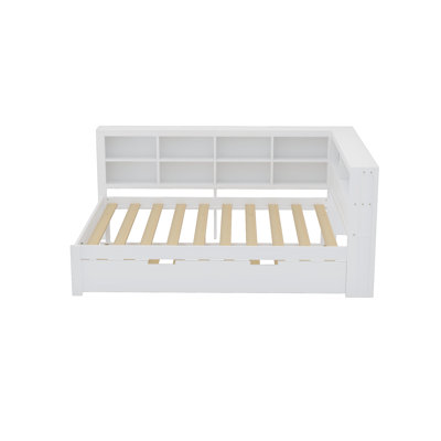 Castaneda Upholstered Daybed with Trundle