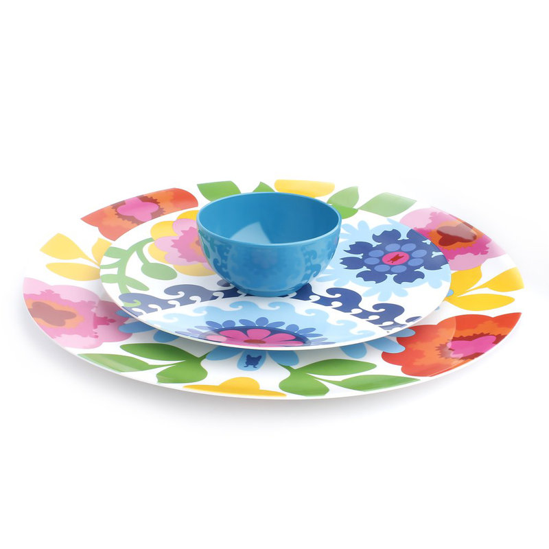 Sus 4-Piece 11" Melamine Dinner Plate