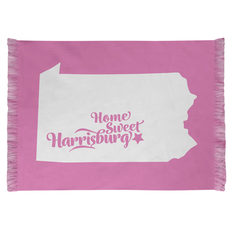 Tapis de zone rose harrisburg pennsylvanie