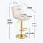 Tabouret de bar Bevelyn-1119492345